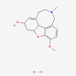 Chemical structure of Galantamine (hydrobromide)