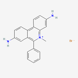 Chemical structure of Dimidium (bromide)