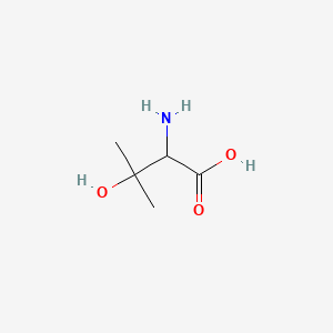 Chemical structure of 3-Methyl-DL-threonine