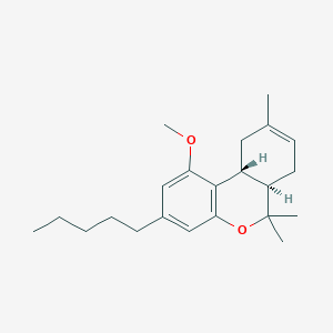 Chemical structure of δ8-THC methyl ether