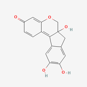 Chemical structure of Brazilein