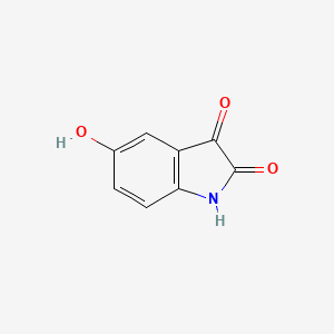 Chemical structure of 5-Hydroxyisatin