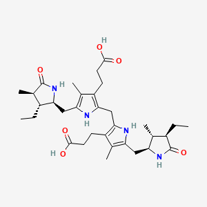 Chemical structure of L-Urobilinogen