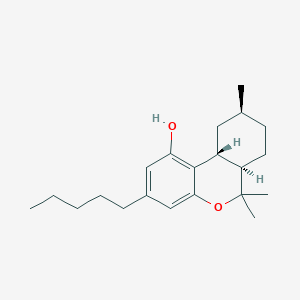 Chemical structure of 9(S)-Hexahydrocannabinol