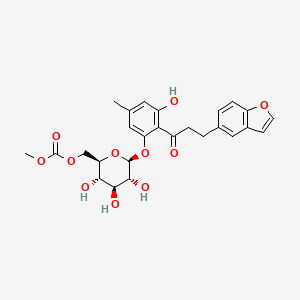 Chemical structure of T-1095