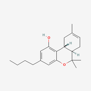 Chemical structure of δ8-THCB