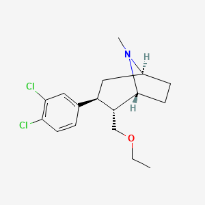 Chemical structure of Tesofensine