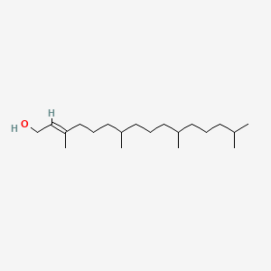 Chemical structure of Phytol (CRM)