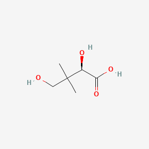Chemical structure of Pantoic Acid