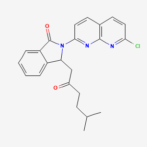 Chemical structure of Pagoclone