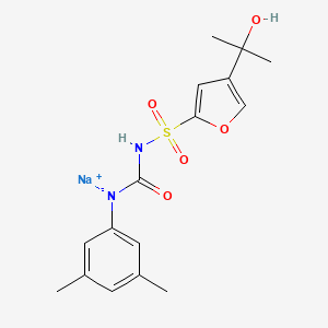 Chemical structure of Inflammasome Inhibitor 4b