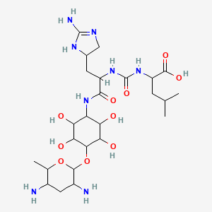 Chemical structure of Minosaminomycin