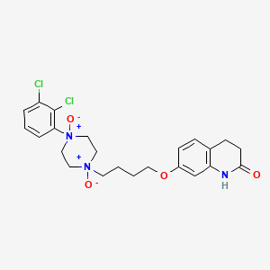 Chemical structure of Aripiprazole N,N-dioxide