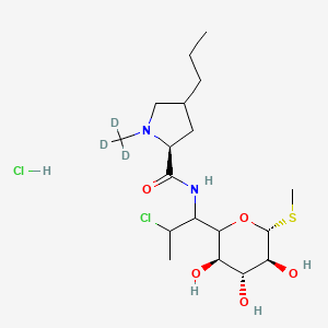 Chemical structure of Clindamycin-d3 Hydrochloride