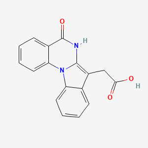 Chemical structure of IQA