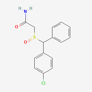 Chemical structure of 4-chloro Modafinil
