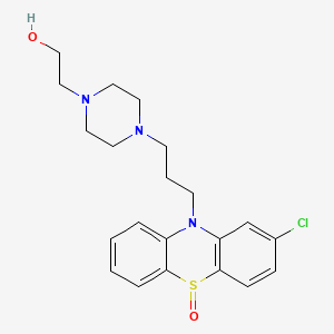 Chemical structure of Perphenazine Sulfoxide