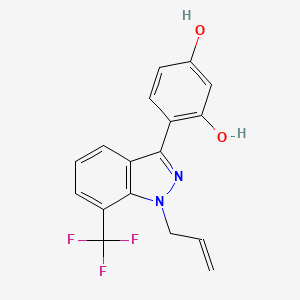 Chemical structure of WAY-169916