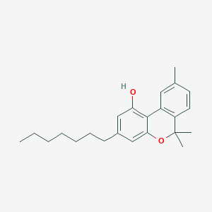 Chemical structure of Cannabiphorol