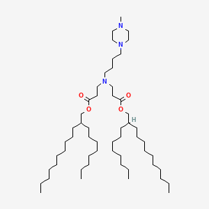 Chemical structure of Lipid C24