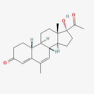 Chemical structure of Nomegestrol