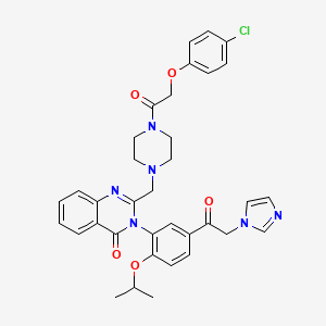 Chemical structure of Imidazole Ketone Erastin