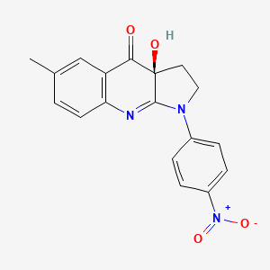 Chemical structure of p-Nitroblebbistatin