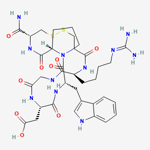 Chemical structure of Eptifibatide