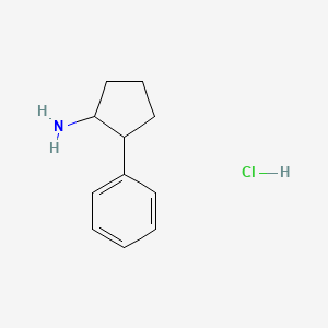 Chemical structure of Cypenamine Hydrochloride