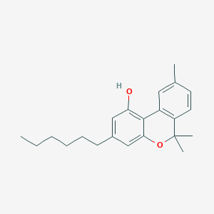 Chemical structure of Cannabihexol