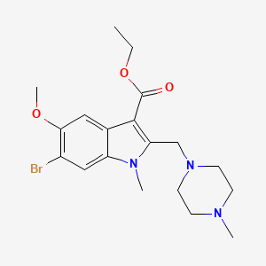Chemical structure of MDMB-5'Br-BUTINACA