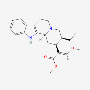 Chemical structure of Corynantheidine