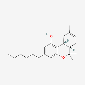 Chemical structure of δ8-THCH