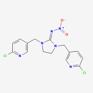 Chemical structure of Imidacloprid Impurity 1