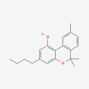 Chemical structure of Cannabibutol