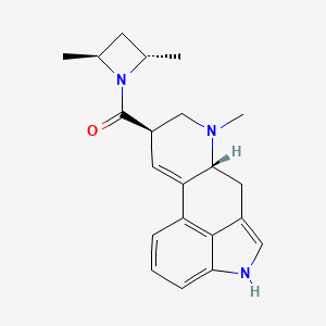 Chemical structure of LSZ (D-tartrate) (solution)