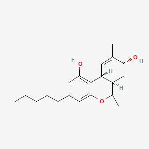 Chemical structure of 8β-hydroxy-δ9-THC