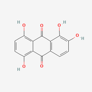 Chemical structure of Cinnabarinic Acid-d4