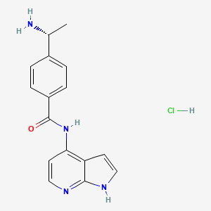 Chemical structure of Y-33075 (hydrochloride)