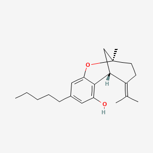 Chemical structure of δ4(8)-iso-THC