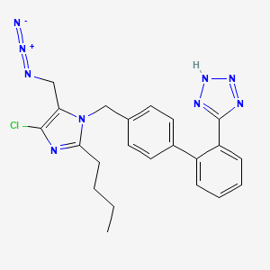 Chemical structure of Losartan Azide