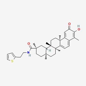 Chemical structure of STAT3 Inhibitor 4m