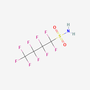 Chemical structure of Perfluorobutylsulfonamide
