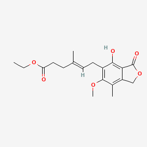 Chemical structure of Ethyl Mycophenolate