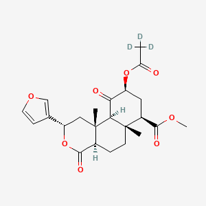 Chemical structure of Salvinorin A-d3