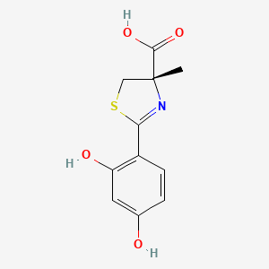 Chemical structure of Deferitrin
