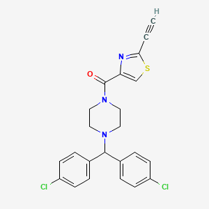 Chemical structure of BCP-T·A·