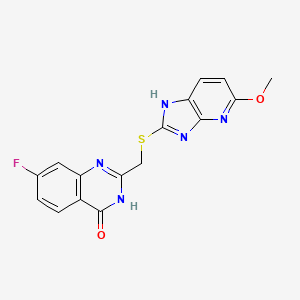 Chemical structure of ENPP1 Inhibitor 4e