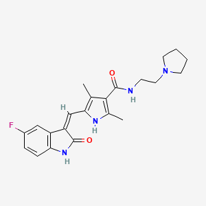 Chemical structure of ADB-FUBINAATA