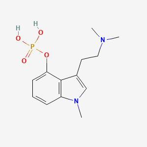Chemical structure of Aeruginascin-d3